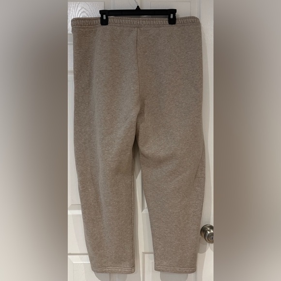 Men’s XL Sweatpants Loungewear Abercrombie &‎ Fitch Soft Cozy Beige Tan Neutral - Picture 2 of 8
